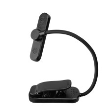 LED Світильник акумуляторний для читання VIDEX VL-NL134B Black