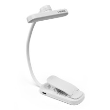 LED Світильник акумуляторний для читання VIDEX VL-NL134W White