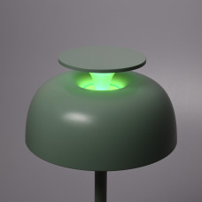 Настiльна LED лампа з акумулятором VIDEX VL-TF24G 8W 4000K+RGB Green
