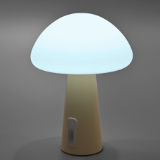 LED лампа настiльна з акумулятором VIDEX VL-TF25BG 4W 3000-6500K+RGB Beige
