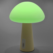 LED лампа настiльна з акумулятором VIDEX VL-TF25BG 4W 3000-6500K+RGB Beige