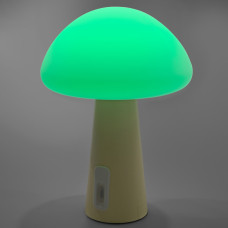 LED лампа настiльна з акумулятором VIDEX VL-TF25BG 4W 3000-6500K+RGB Beige