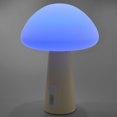 LED лампа настiльна з акумулятором VIDEX VL-TF25BG 4W 3000-6500K+RGB Beige