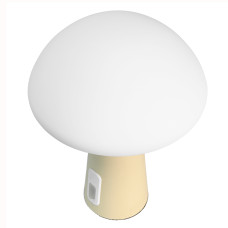 LED лампа настiльна з акумулятором VIDEX VL-TF25BG 4W 3000-6500K+RGB Beige