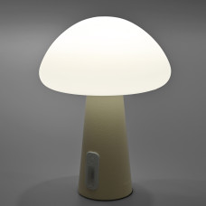 LED лампа настiльна з акумулятором VIDEX VL-TF25BG 4W 3000-6500K+RGB Beige