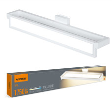 LED світильник настінний з сенсором VIDEX WL02 18W 2800K-4000K-6000K White (VL-WL02-18CSW)