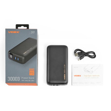 Повербанк 30000mAh VIDEX VPB-297 22.5W Black