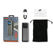 Повербанк 30000mAh VIDEX VPB-316 162W PD140W +Display