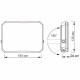 LED прожектор VIDEX F3 50W 5000K 220V Black (VLE-F3-0505)