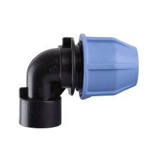 Коліно ПНД VSplast 20х1/2" ** ВР 4002