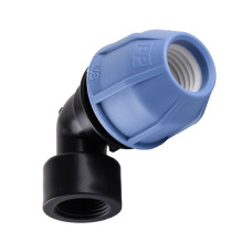 Коліно ПНД VSplast 25х3/4" ** ВР 4002