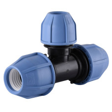 Трійник редукційний ПНД Vsplast 50*25*50 ** 3004