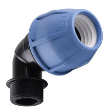 Коліно ПНД Vsplast 40*1 1/4 '' ** ЗР 4003