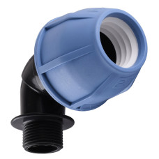 Коліно ПНД Vsplast 40*1 '' ** ЗР 4003