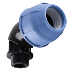 Коліно ПНД Vsplast 50*1 1/4 '' ** ЗР 4003