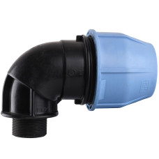Коліно ПНД Vsplast 63*1 1/2 '' ** ЗР 4003