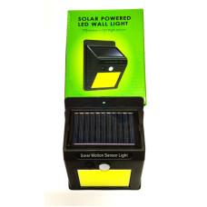 Вуличний LED світильник на сонячній батареї з датчиком руху Solar 456
