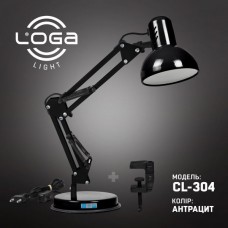 Настільна лампа Пантограф CL-304 Антрацит LOGA Light
