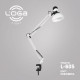 Настільна лампа зі струбциною L-605 Сніжинка LOGA Light