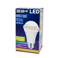 Лампа світлодіодна LED 10W E27 4000K A55 ISKRA
