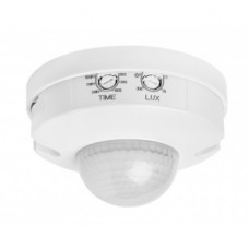 Датчик руху DELUX ST05B (360 °) білий