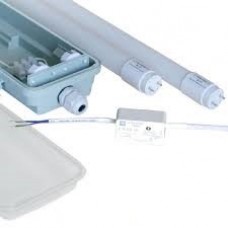 Світильник евросвет LED-SH-40 2 * 1200 IP65 з лампами 18Вт 4000К і запобіжником PULS-10