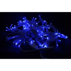 Гірлянда зовнішня DELUX ICICLE 126LED, 2x0.9m, 42flash, синя / білий IP44, (90009063)