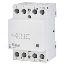 Контактор модульний RA 63-40 63A 230V AC 4NO, ETI