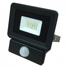 Прожектор світлодіодний 10W 950lm S4-SMD-10-Slim 6500К 220V IP65 BIOM з датчиком руху