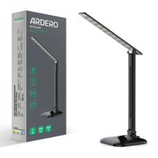 Світлодіодна настільна лампа Ardero DE1725ARD 9Вт 6500K чорна