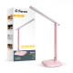Настільна лампа Feron DE1725 9W 30LED розова