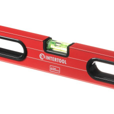Рівень 600 мм, 3 вічка INTERTOOL MT-1106